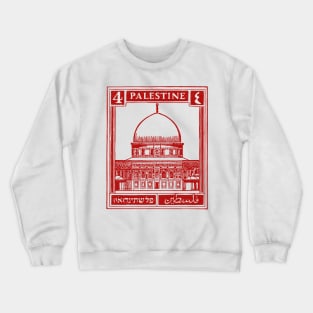 Palestine // Retro Style Design Crewneck Sweatshirt